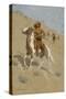 The Scout, C. 1902 (Oil on Canvas)-Frederic Remington-Stretched Canvas