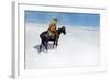 The Scout: Friends or Enemies?-Frederic Sackrider Remington-Framed Art Print