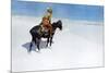 The Scout: Friends or Enemies?-Frederic Sackrider Remington-Mounted Premium Giclee Print