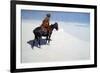 The Scout, Friends or Foes-Frederic Sackrider Remington-Framed Premium Giclee Print