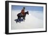 The Scout, Friends or Foes-Frederic Sackrider Remington-Framed Art Print