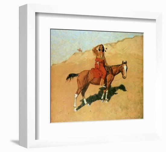 The Scout-Frederic Sackrider Remington-Framed Art Print