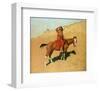 The Scout-Frederic Sackrider Remington-Framed Art Print