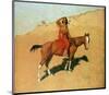 The Scout-Frederic Sackrider Remington-Mounted Art Print