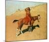 The Scout-Frederic Sackrider Remington-Mounted Art Print