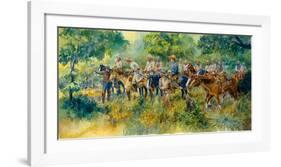 The Scout-Charles Shaw-Framed Premium Giclee Print