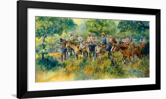 The Scout-Charles Shaw-Framed Premium Giclee Print