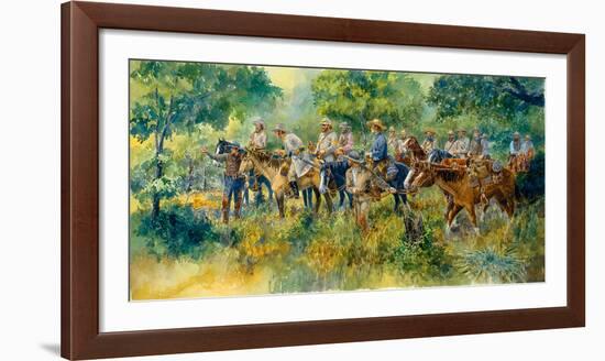 The Scout-Charles Shaw-Framed Premium Giclee Print