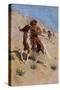 The Scout-Frederic Sackrider Remington-Stretched Canvas