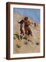 The Scout-Frederic Sackrider Remington-Framed Giclee Print