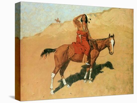 The Scout-Frederic Sackrider Remington-Stretched Canvas