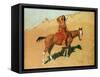 The Scout-Frederic Sackrider Remington-Framed Stretched Canvas