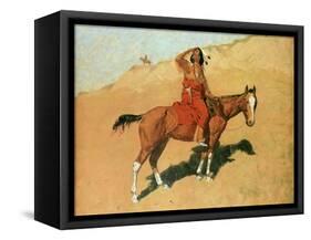 The Scout-Frederic Sackrider Remington-Framed Stretched Canvas