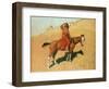 The Scout-Frederic Sackrider Remington-Framed Art Print