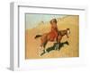 The Scout-Frederic Sackrider Remington-Framed Art Print