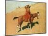 The Scout-Frederic Sackrider Remington-Mounted Art Print