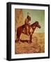 The Scout-Charles Shreyvogel-Framed Art Print