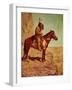 The Scout-Charles Shreyvogel-Framed Art Print