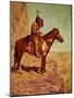 The Scout-Charles Shreyvogel-Mounted Art Print