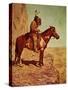 The Scout-Charles Shreyvogel-Stretched Canvas