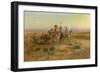 The Scouts, 1902 (Oil on Canvas)-Charles Marion Russell-Framed Giclee Print