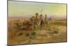 The Scouts, 1902 (Oil on Canvas)-Charles Marion Russell-Mounted Giclee Print