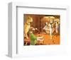 The Scratching Beagle-Arthur Sarnoff-Framed Art Print