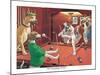 The Scratching Beagle-Arthur Sarnoff-Mounted Art Print