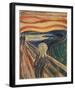 The Scream, 1910-Edvard Munch-Framed Giclee Print