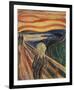 The Scream, 1910-Edvard Munch-Framed Premium Giclee Print