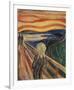 The Scream, 1910-Edvard Munch-Framed Premium Giclee Print