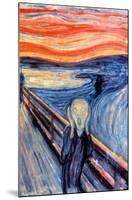 The Scream by Edvard Munch-Trends International-Mounted Poster