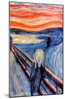 The Scream by Edvard Munch-Trends International-Mounted Poster