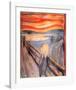 The Scream, c.1893-Edvard Munch-Framed Art Print