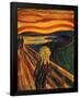 The Scream, c.1893-Edvard Munch-Framed Poster