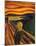 The Scream, c.1893-Edvard Munch-Mounted Poster