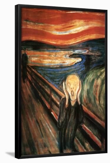 The Scream-Edvard Munch-Framed Poster