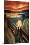 The Scream-Edvard Munch-Mounted Poster