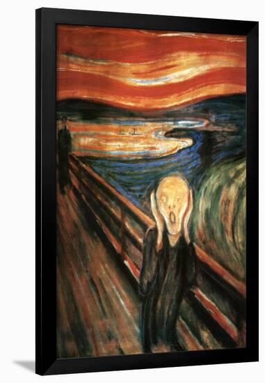 The Scream-Edvard Munch-Framed Poster