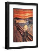 The Scream-Edvard Munch-Framed Premium Giclee Print