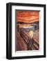 The Scream-Edvard Munch-Framed Premium Giclee Print