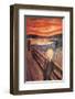 The Scream-Edvard Munch-Framed Premium Giclee Print