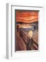 The Scream-Edvard Munch-Framed Premium Giclee Print