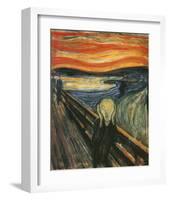 The Scream-Edvard Munch-Framed Premium Giclee Print