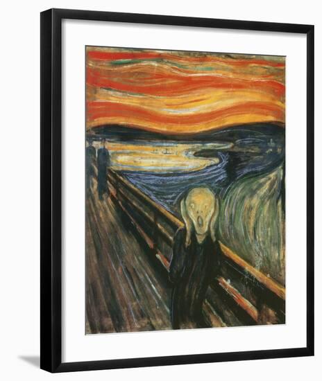 The Scream-Edvard Munch-Framed Premium Giclee Print