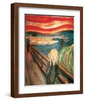 The Scream-Edvard Munch-Framed Art Print