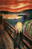 The Scream-Edvard Munch-Lamina Framed Poster