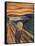 The Scream-Edvard Munch-Framed Stretched Canvas