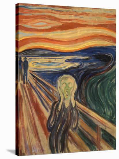 The Scream-Edvard Munch-Stretched Canvas