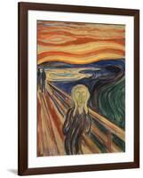 The Scream-Edvard Munch-Framed Art Print